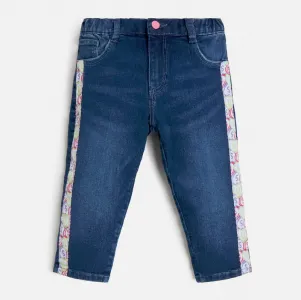 Дънки за момиче с цветни ленти Guess