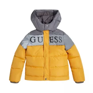 Зимно яке за момче в жълто Guess Kids 