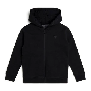 Спортен суичър в черно за момче Guess