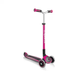 Тротинетка Globber Master Lights със светещи колела Pink