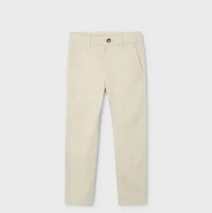 Панталон чино basic за мини момче в цвят dark cream Mayoral