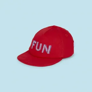 Шапка с козирка fun за бебе момче Mayoral диня
