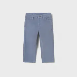 Панталон рипсено кадифе regular fit basic в цвят син за бебе момче Mayoral