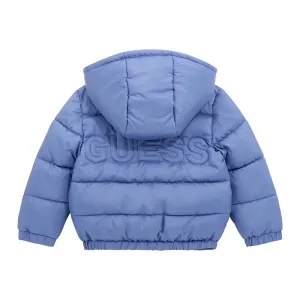 Преходно яке за мини момче в светло син цвят Guess