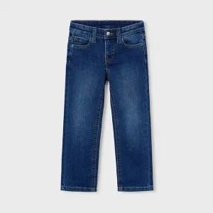 Панталон деним slim fit basic тъмносин нюанс за мини момче Mayoral