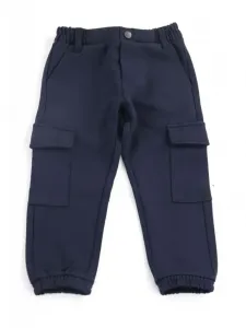 Карго панталон трико в тъмносин цвят момче Guess Kids